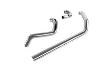 Front Exhaust Pipe Set for Harley 95-16 Touring, Road King, Electra Glide Model picture