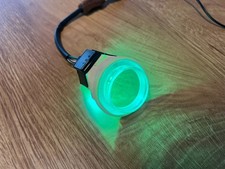 TESTED OEM 96-02 Toyota 4Runner Tacoma Light Illuminated Ignition Ring GREEN picture