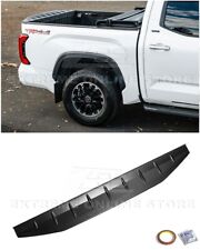 For 22-Up Toyota Tundra Street Series MATTE BLACK Rear Tailgate Wing Spoiler picture