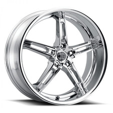 2CRAVE Number 38 Rim 18X8 5X120 Offset 35 Chrome (Quantity of 1) picture