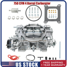 For Edelbrock 1411 Performer 750 CFM 4 Barrel Carburetor, Electric Choke picture