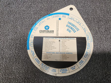 Vintage Plymouth Dodge Chrysler Torqueflite Diagnosis Dial picture