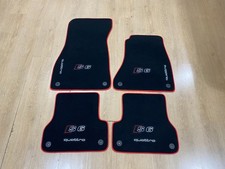 R.H.D. Luxury Floor Car Mats for Audi S6 2011-2018 C7 , Set of 4 , Made to Order picture
