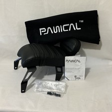 Panical Detachable Passenger Backrest Rear Fender Seat Pad Sissy Bar Back Seat picture