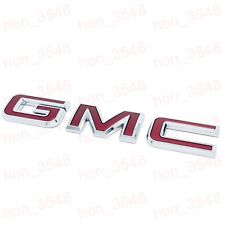 Red Rear Tailgate Only Emblem 2019 -2024 GMC Sierra 1500 2500HD 3500HD Canyon picture