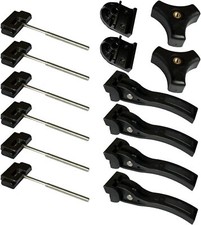 Universal Replacement Parts for Hard Tri-Fold Tonneau Cover - Rear / Front Clamp picture