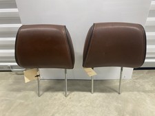 2005-2010 Jeep Grand Cherokee Overland Saddle Brown Leather Front Headrest OEM picture