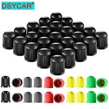 50/100 Pcs Universal Multicolor Plastic Car Motor Tire Valve Stem Caps picture