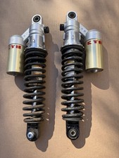 2000 Kawasaki ZRX1100 OEM KYB Rear Shocks Pair Adjustable Piggyback Suspension picture