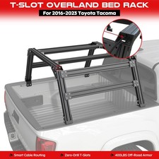 1500lbs Overland Truck Bed Ladder Rack Cargo Carrier For Toyota Tacoma 2005-2023 picture