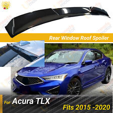 For Acura ILX 2013-2022 V Style Gloss Black Rear Roof Window Visor Spoiler picture