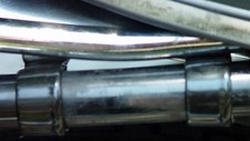 Norton Commando Roadster, Interstate, UPGRADED Grab Rail MOUNT CLIPS & Hardware picture
