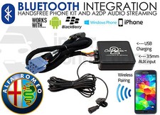 Alfa Romeo Brera Bluetooth streaming adapter handsfree calls CTAARBT001 AUX car picture