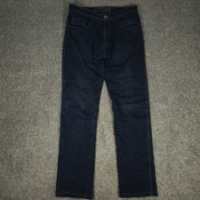 REAX 267 Jeans Mens 30x32 Blue Straight Leg Motorcycle Jeans Dyneema Reinforced picture