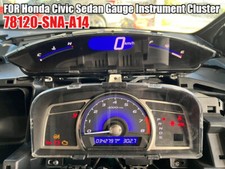 Speedometer Upper Dash Display Gauge Instrument Cluster For 06-11 Honda Civic picture