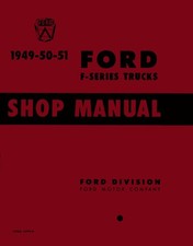 1949-1952 Ford F-Series Truck Shop Manual picture