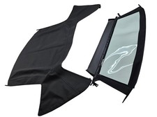 Fits Alfa Romeo GTV 916 Spider 1995-03 Soft Top Premium Vinyl Black picture