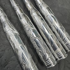 Polished Hand Engraved Bullet Antenna picture
