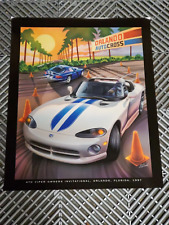 Dodge Viper RT10 GTS Owners Invitational VOI Poster Original 17x13 Orlando picture