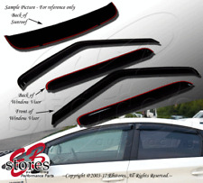 Vent Shade Outside Mount Window Visors Sunroof 5pcs For Honda Accord 2003-07 4DR picture