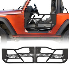 Off Road Rock Crawler Right + Left Tubular 2 Door Set for 07-18 Jeep Wrangler JK picture