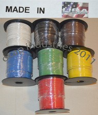 Trailer Light Cable (1 Roll) Wiring Harness 14 gauge 100' Stranded Primary Wire picture