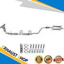 Full ExhaustSystem Fit 2012-2017 HyundaiAccent & 2012-2016 KiaRio 1.6L Hatchback picture