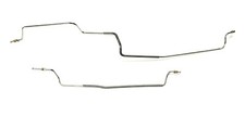 1978-87 El Camino Prebent Rear Axle Brake Lines Galfan Coated Steel, Pair picture