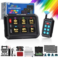 Wireless RGB 6 Gang Switch Panel 12V 24V Remote Control LED Relay System Marine picture