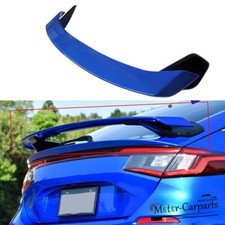 FOR 22-2026 HONDA CIVIC SEDAN 2 TONE BLUE BLACK HP STYLE REAR TRUNK SPOILER WING picture