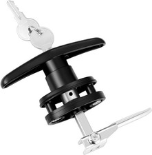 Truck Cap T Handle Lock Set Universal Keyed Alike picture