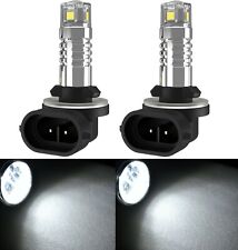 LED 20W 894 H27 White 6000K Two Bulbs Fog Light Replacement Upgrade Lamp Stock picture