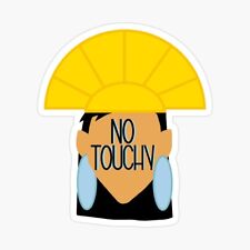No Touchy Sticker Funny Bumper 5 inch Sticker Decal Vinyl For Car, Truck Sticker picture