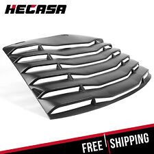 HECASA Fits 1999-2003 2004 Ford Mustang Rear Window Louver Windshield Cover ABS picture