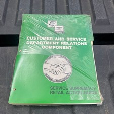 Chevrolet Service Superiority Service Supremacy Retail Action Guide Loose Leaf picture