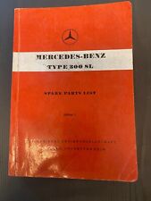 Mercedes Benz Type 300 SL (Coupe) Parts List, Ed. C  in English, orig. factory picture