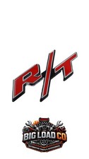 Mopar OEM Red R/T RT Fender Emblem Badge Pair 4806323AB Dodge Charger Challenger picture