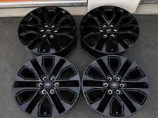 20 FORD F150 EXPEDITION BLACK LIMITED TREMOR OEM FACTORY STOCK WHEELS RIMS 6X135 picture