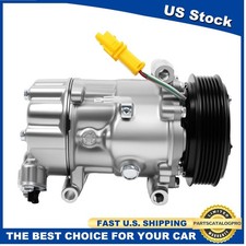 AC Compressor with Pulley for Mini Cooper R56 R57 R60 F56 2007-2015 2016 1.6L picture
