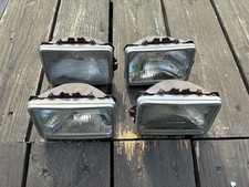 1979-1986 Ford Mustang Foxbody T Bird Headlight Bucket And Bulb  picture