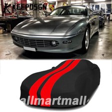 Red Satin Soft Stretch Indoor Car Cover Scratch Dustproof for Ferrari 456 M GT picture