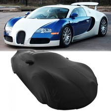 For Bugatti Veyron 16.4 06-15 Outdoor Car Cover Scratch Waterproof Custom Black picture