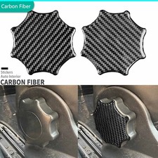 Real Carbon Fiber Interior Side Seat Adjustment Cover For Seat Leon MK2 2005-12 picture