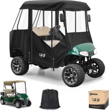 10L0L Golf Cart Enclosure for EZGO RXV 2 Passenger All-Weather Waterproof Rain C picture