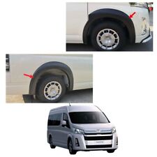 Front Fender Flares V1 Normal 6inch Black For Toyota Hiace Commuter 2019 - 2021 picture