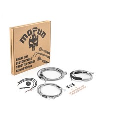 Cable Brake Line Kit Fit 12