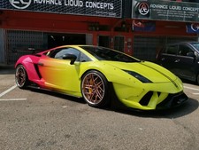 Carbon Fiber ALC Swan Neck Rear Wing Fit For Lamborghini Gallardo Spyder/coupe picture