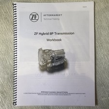 ZF AFTERMARKET Technical Training ZF Hybrid 8P Transmission Workbook 2026  picture