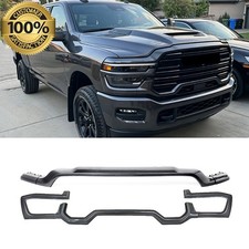 For 2025 2026 RAM 2500 Granite Crystal Front Upper+Lower Grille Molding Trim New picture