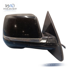 2015-2020 Cadillac Escalade Right Passenger Side Door Mirror Black Surround View picture
